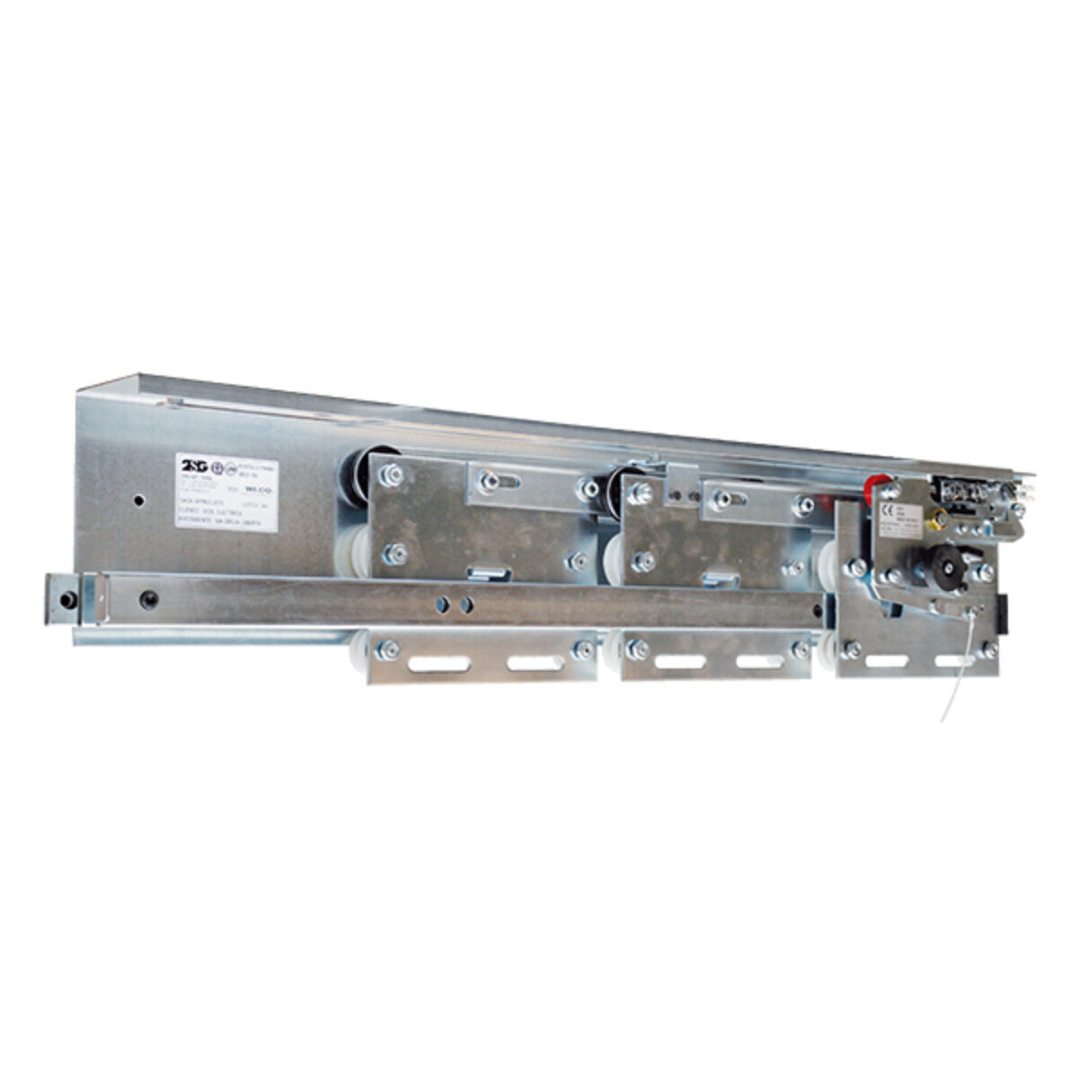3 Binari Di Sospensione Per Pensili SOTECH - 2000 Mm Lunghezza, Acciaio Zincato, Portata Fino A 100 Kg/coppia